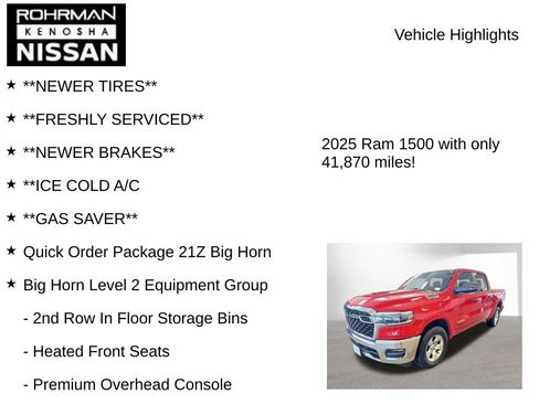 Used 2025 RAM 1500 Big Horn image 8