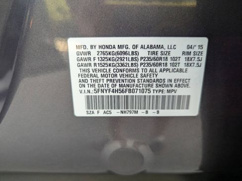 Used 2015 Honda Pilot EX-L image 22
