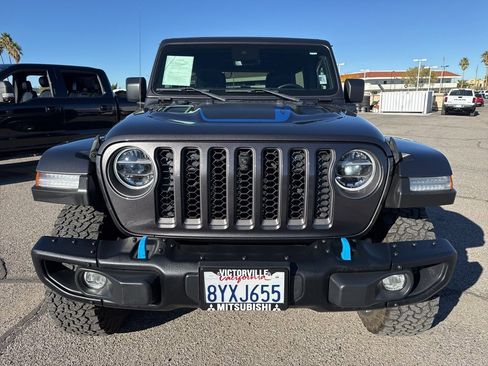 Used 2021 Jeep Wrangler Unlimited Rubicon 4xe w/ Steel Bumper Group image 2