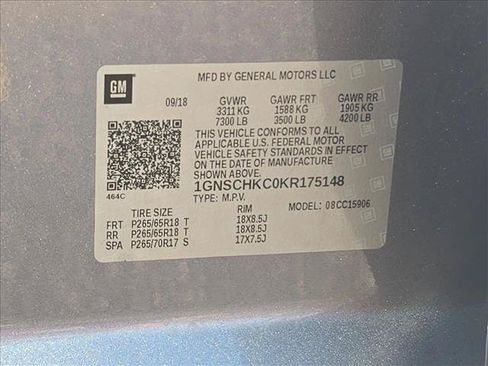 Used 2019 Chevrolet Suburban LT RWD image 22