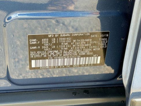 Used 2019 Subaru Outback 3.6R Limited w/ Popular Package #2 AWD/4WD image 43
