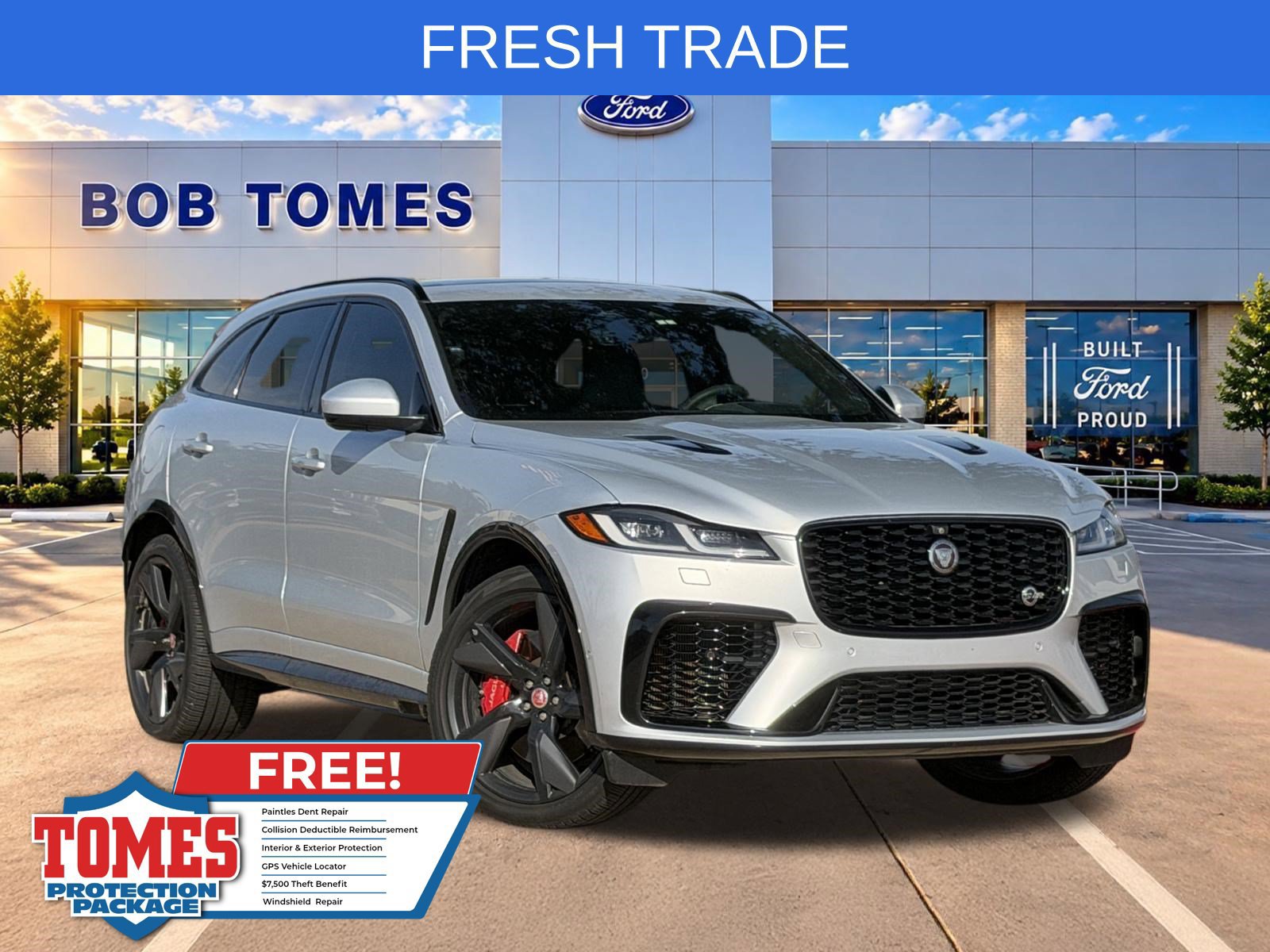 Used 2023 Jaguar F-PACE SVR AWD/4WD image 1