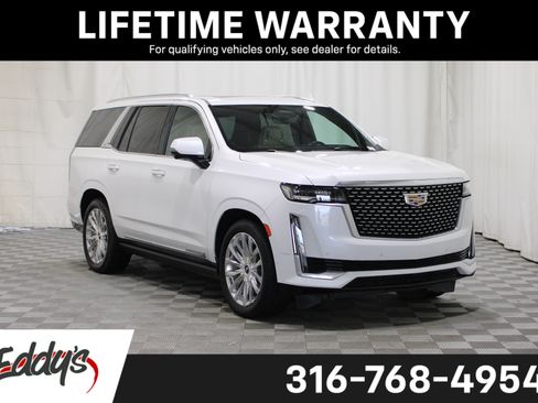 Used 2021 Cadillac Escalade Premium Luxury w/ Driver Assist Tech Package AWD/4WD image 1
