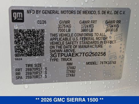 New 2026 GMC Sierra 1500 Pro w/ Pro Value Package image 31