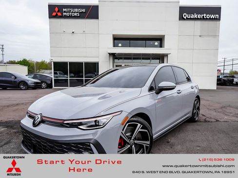 Used 2025 Volkswagen GTI SE w/ SE Leather Seating Package FWD image 1