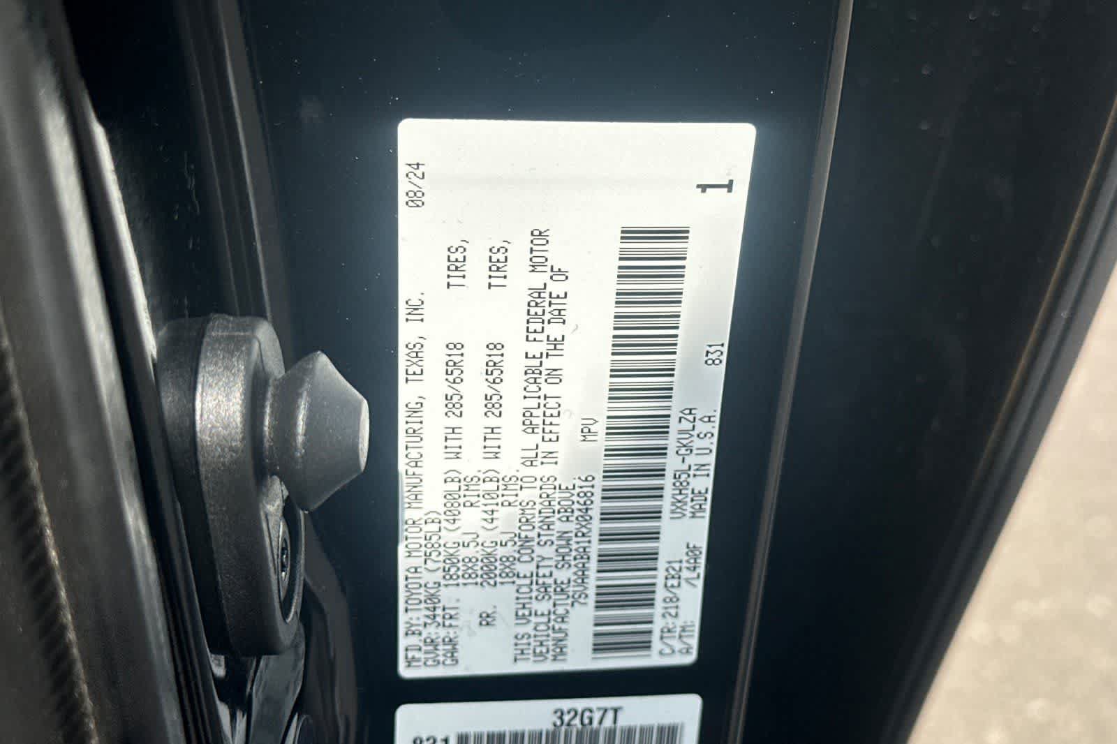 Used 2024 Toyota Sequoia TRD Pro AWD/4WD image 34