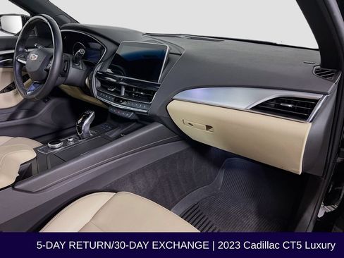 Used 2023 Cadillac CT5 Luxury w/ Sun And Sound Package AWD/4WD image 35