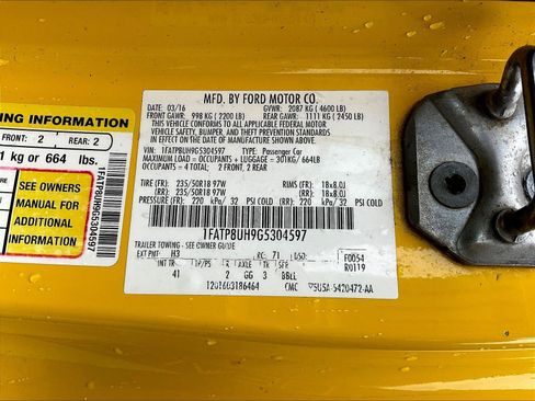 Used 2016 Ford Mustang Premium RWD image 18