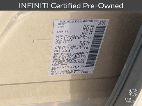 Certified 2026 INFINITI QX60 Luxe w/ Cargo Package image 31