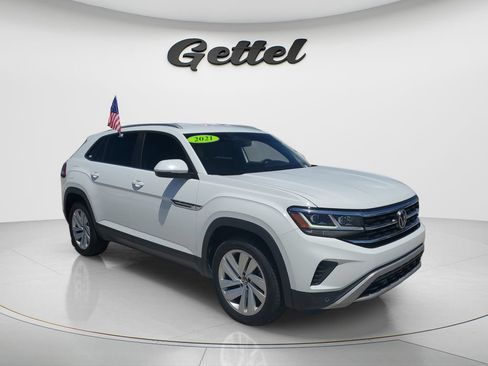 Used 2021 Volkswagen Atlas Cross Sport SE AWD/4WD image 2