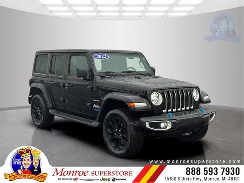 Certified 2022 Jeep Wrangler Unlimited Sahara w/ Cold Weather Group image 1