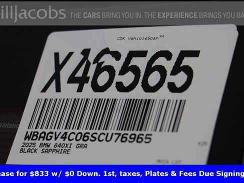 Certified 2025 BMW 840i xDrive w/ M Sport Professional Package image 25