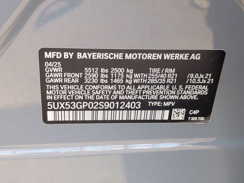 Used 2025 BMW X3 xDrive30i w/ Premium Package AWD/4WD image 34