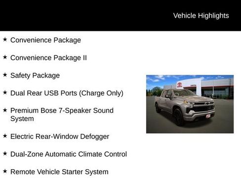 Used 2023 Chevrolet Silverado 1500 RST w/ Convenience Package II image 2