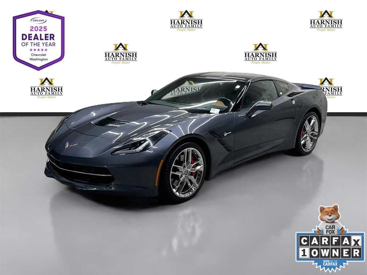 Used 2014 Chevrolet Corvette Stingray Coupe w/ 3LT Preferred Equipment Group RWD 360° Tour