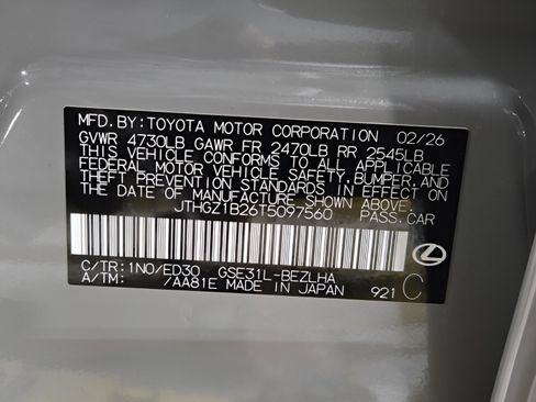 New 2026 Lexus IS 350 F Sport image 14