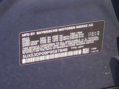 Certified 2023 BMW X3 xDrive30i w/ Premium Package image 33