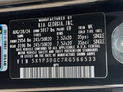 Used 2024 Kia Telluride EX w/ EX Captain's Chair Package image 36