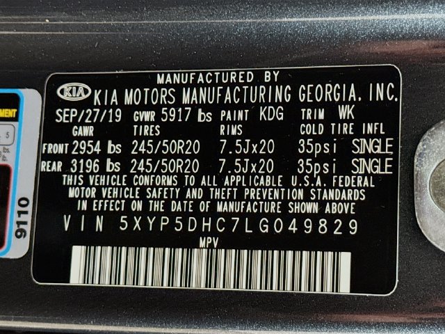Used 2020 Kia Telluride SX w/ SX Prestige Package AWD/4WD image 36