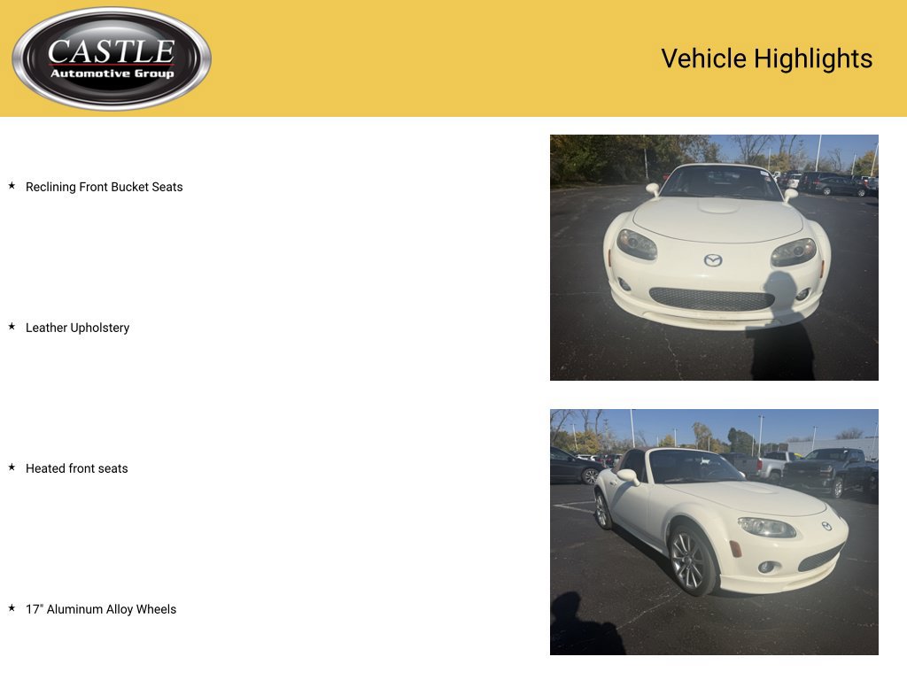 Used 2007 MAZDA MX-5 Miata Grand Touring RWD image 7