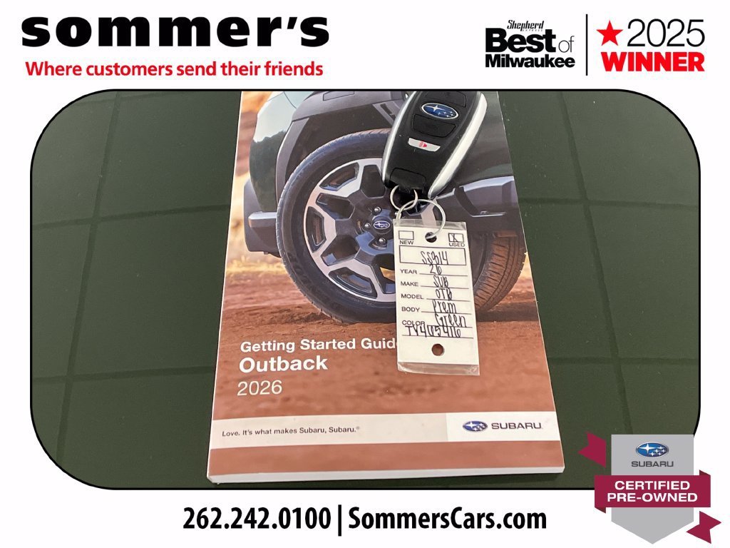 Certified 2026 Subaru Outback Premium AWD/4WD image 27