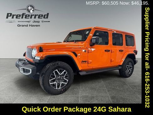 New 2025 Jeep Wrangler Sahara w/ Safety Group image 1