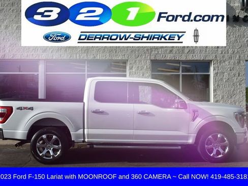 Used 2023 Ford F150 Lariat w/ Equipment Group 502A High AWD/4WD image 3