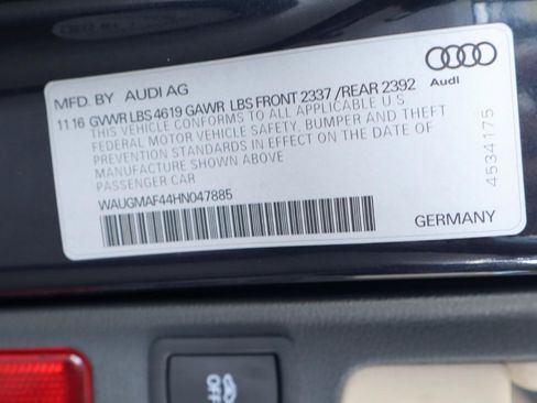 Used 2017 Audi A4 2.0T Ultra Premium w/ Convenience Package FWD image 44