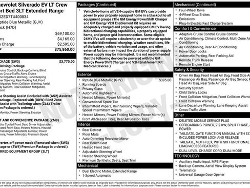 New 2026 Chevrolet Silverado EV LT w/ Plus Package image 6