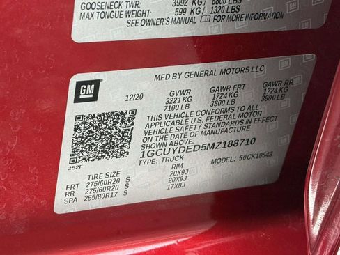 Used 2021 Chevrolet Silverado 1500 LT w/ All Star Edition Plus image 30