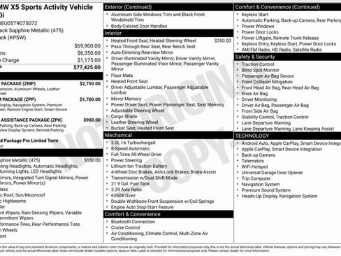 Certified 2026 BMW X5 xDrive40i w/ M Sport Package image 7