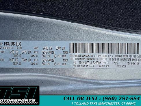 Used 2018 Jeep Wrangler Unlimited Sahara image 36