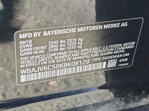 Used 2019 BMW 640i Gran Turismo xDrive w/ Premium Package image 25