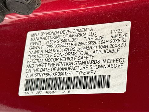 Certified 2024 Honda Passport Black Edition image 33