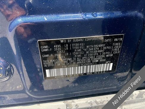 Used 2019 Subaru Outback 2.5i Premium AWD/4WD image 24