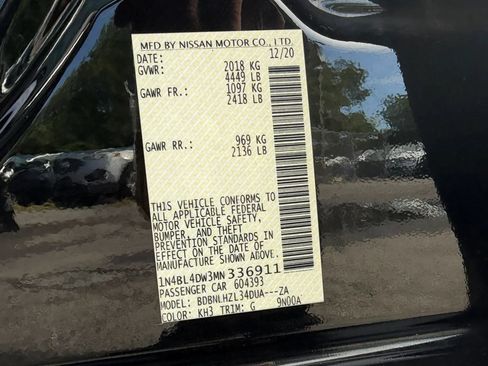 Used 2021 Nissan Altima 2.5 SV AWD/4WD image 30