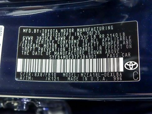 New 2026 Toyota Corolla LE image 24