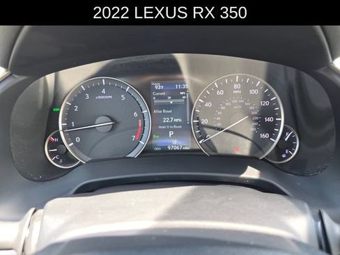 Used 2022 Lexus RX 350 FWD w/ Premium Package image 30