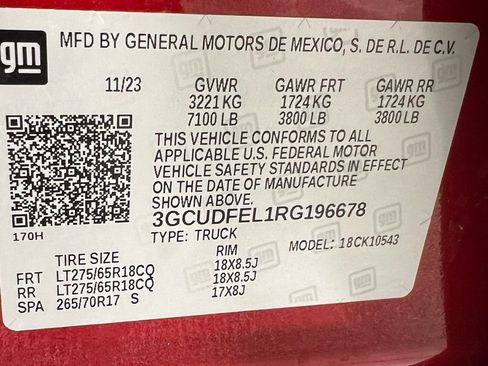 Used 2024 Chevrolet Silverado 1500 LT Trail Boss w/ LT Trail Boss Premium Package image 38