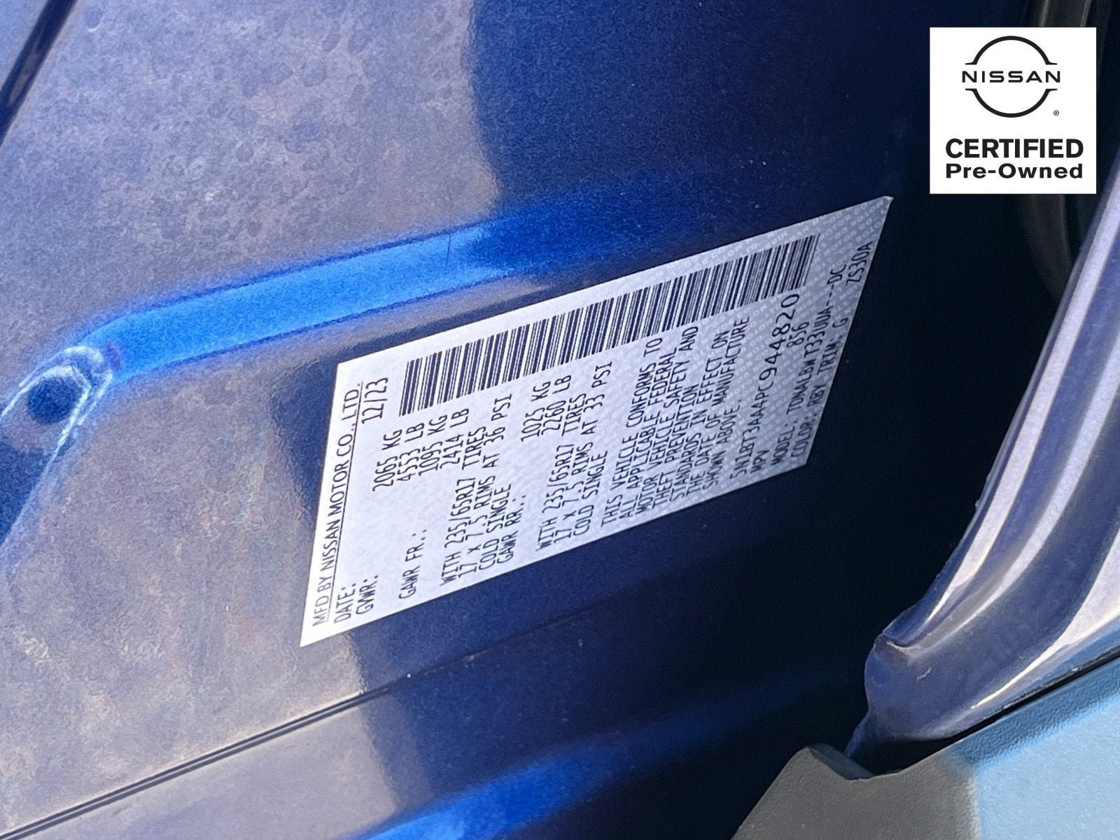 Certified 2023 Nissan Rogue S FWD image 29