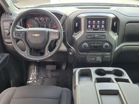 Certified 2025 Chevrolet Silverado 1500 Custom w/ Turbomax Blackout Package RWD image 16