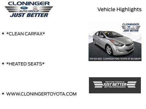 Used 2013 Hyundai Elantra GLS w/ Preferred Pkg FWD image 3