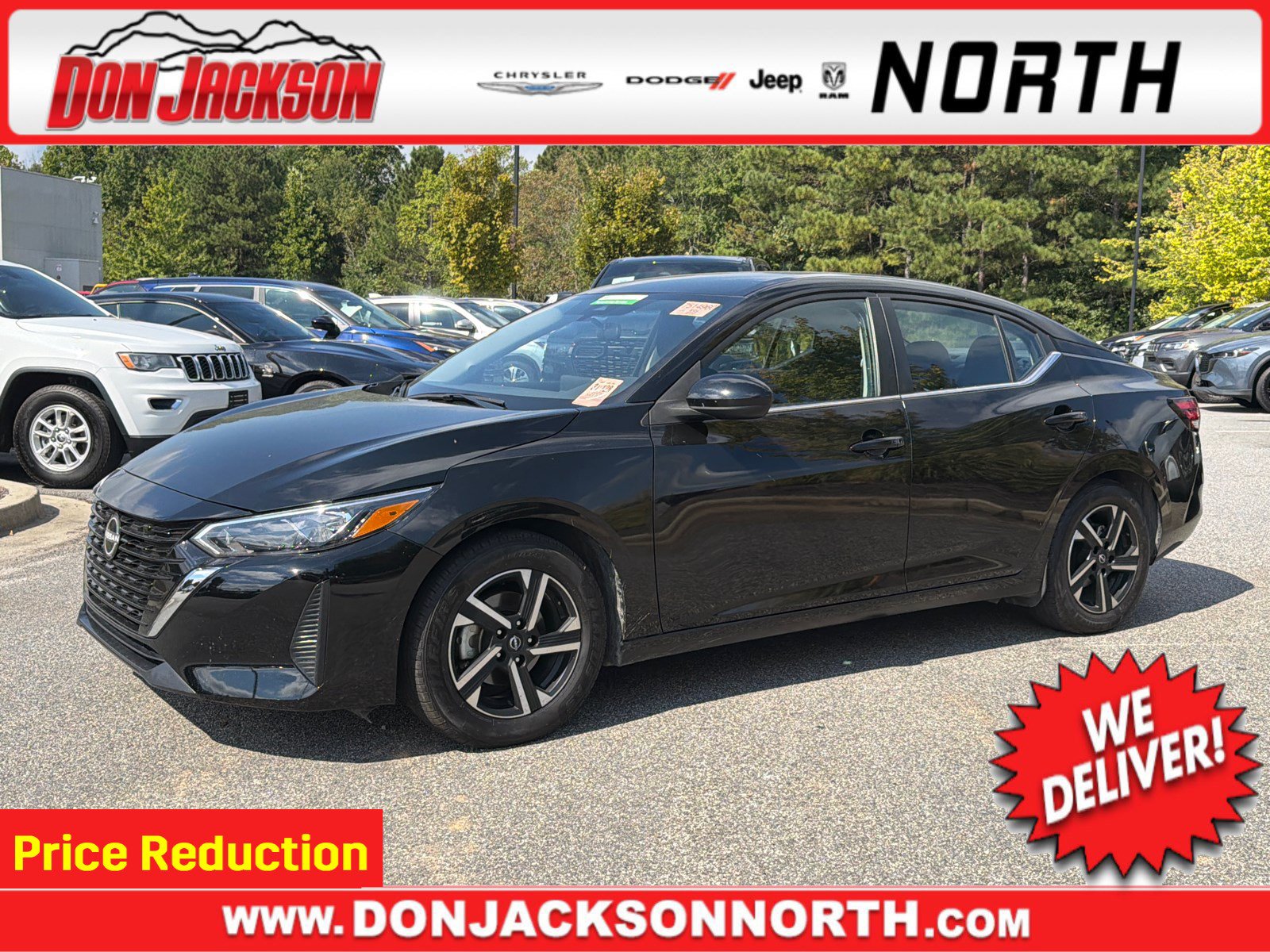 Used 2025 Nissan Sentra SV FWD image 1
