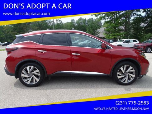 Used 2019 Nissan Murano AWD SL w/ Moonroof Package image 1