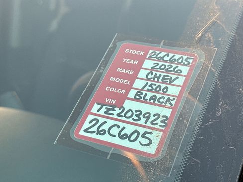 New 2026 Chevrolet Silverado 1500 Custom w/ Turbomax Blackout Package image 25