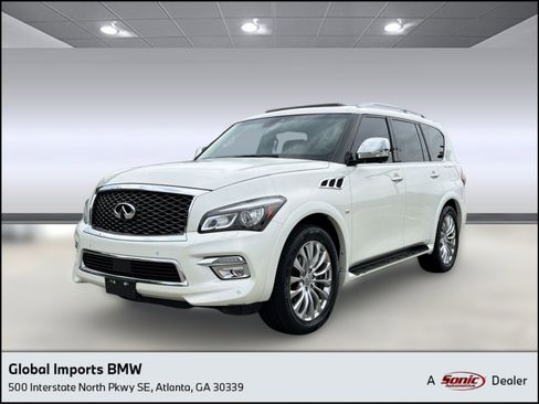 Used 2017 INFINITI QX80 2WD w/ Deluxe Technology Package image 1