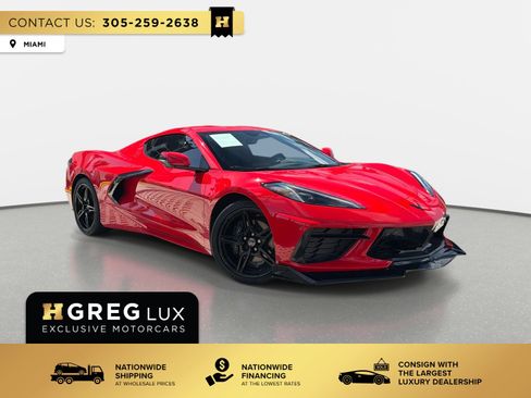 Used 2025 Chevrolet Corvette Stingray Preferred Cpe w/ Battery Protection Package RWD image 1