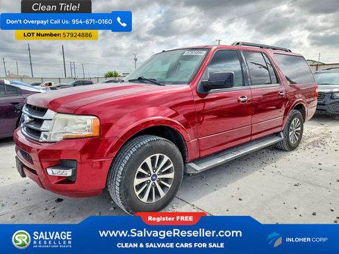 Used 2017 Ford Expedition EL XLT w/ Equipment Group 202A RWD image 1