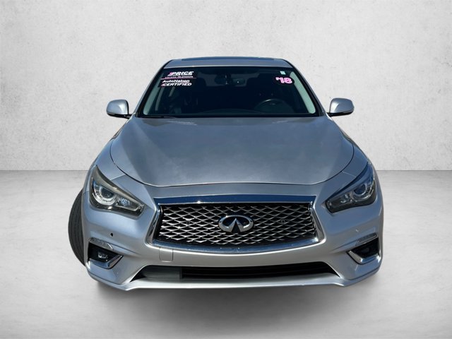 Used 2018 INFINITI Q50 Luxe w/ Essential Package (3.0T Luxe) RWD image 2