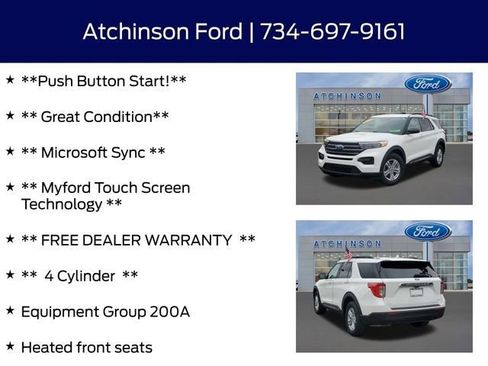 Certified 2023 Ford Explorer XLT image 10